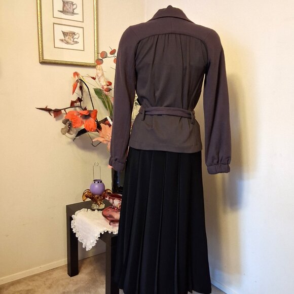 NWT Stills Women’s Brown Blazer Jacket Chic Lightweight Fall Winter Size 36 - Picture 9 of 14